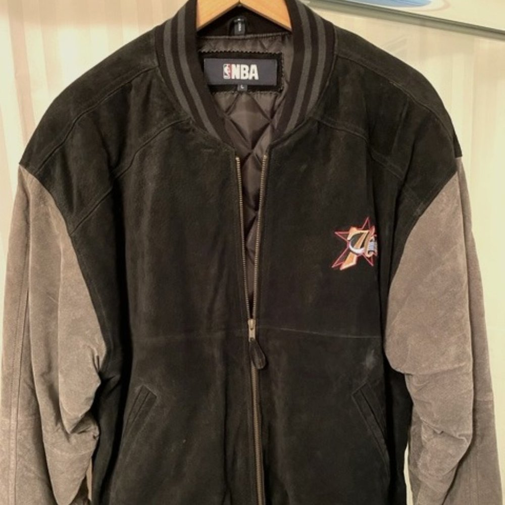 Jacket Leather Suede 76'ers